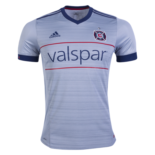 2017-18 Chicago Fire Away Soccer Jersey Shirt